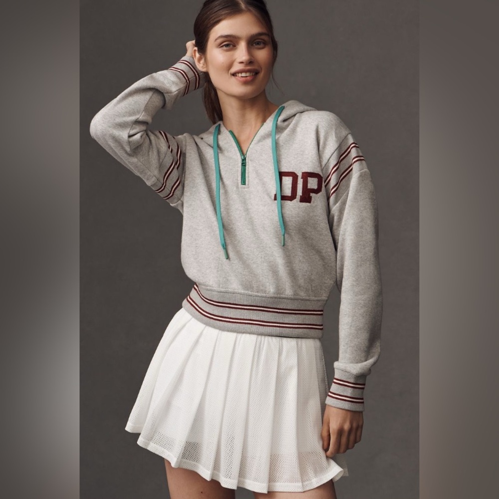 Daily Practice Coin Toss Crop Top, sz L - Anthropologie